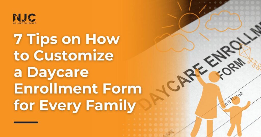 childcare enrollment form