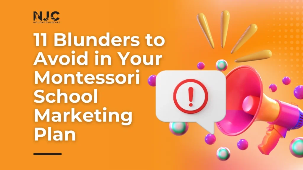 Montessori School Marketing Plan