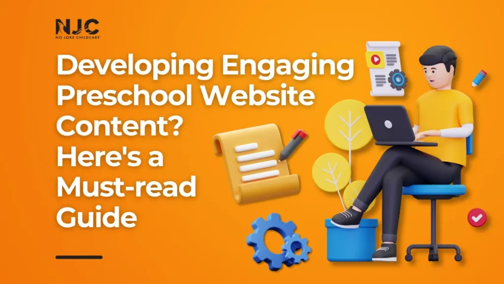 preschool website content