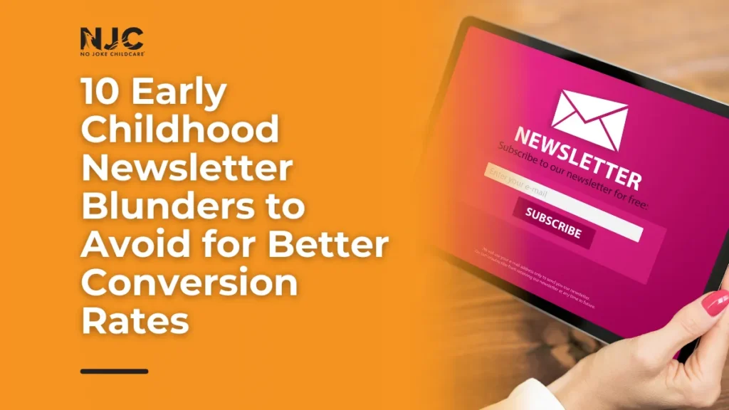 early childhood newsletter