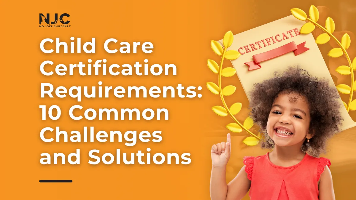 child care certification requirements