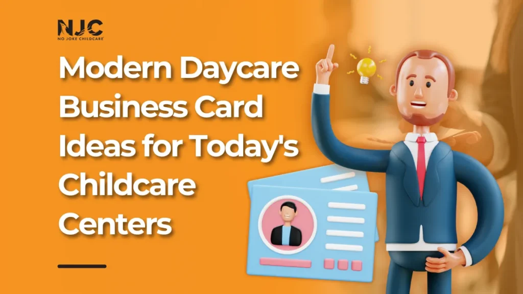 daycare business card ideas
