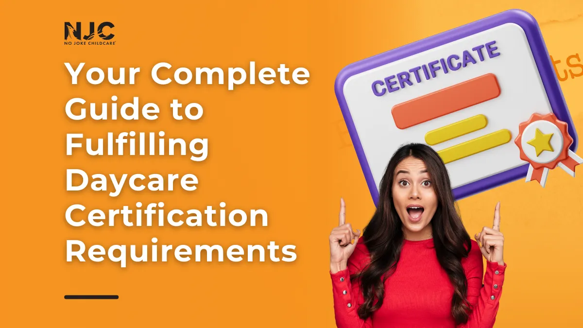 daycare certification requirements